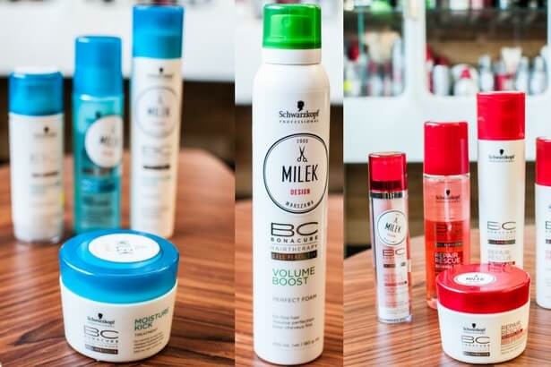 Kosmetyki do włosów Schwarzkopf Professional w salonie Milek Design