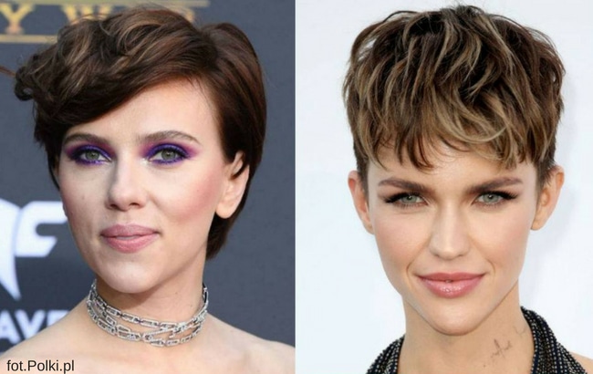 kobieca fryzura Pixie cut, fryzura dla włosów krótkich pixie cut