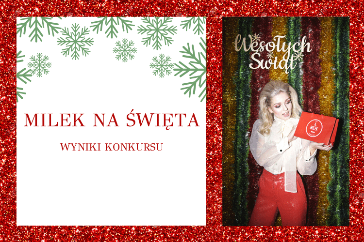 konkurs świąteczny mileknaświęta wyniki konkursu efekt na włosach chłodny blond długie włosy wykonał Michał z Placu i Wiola z Hożej