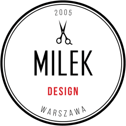 milek design strona glowna logo