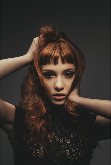 milek design odkryj magie nowych kolorow rudy kasztan pani modelka